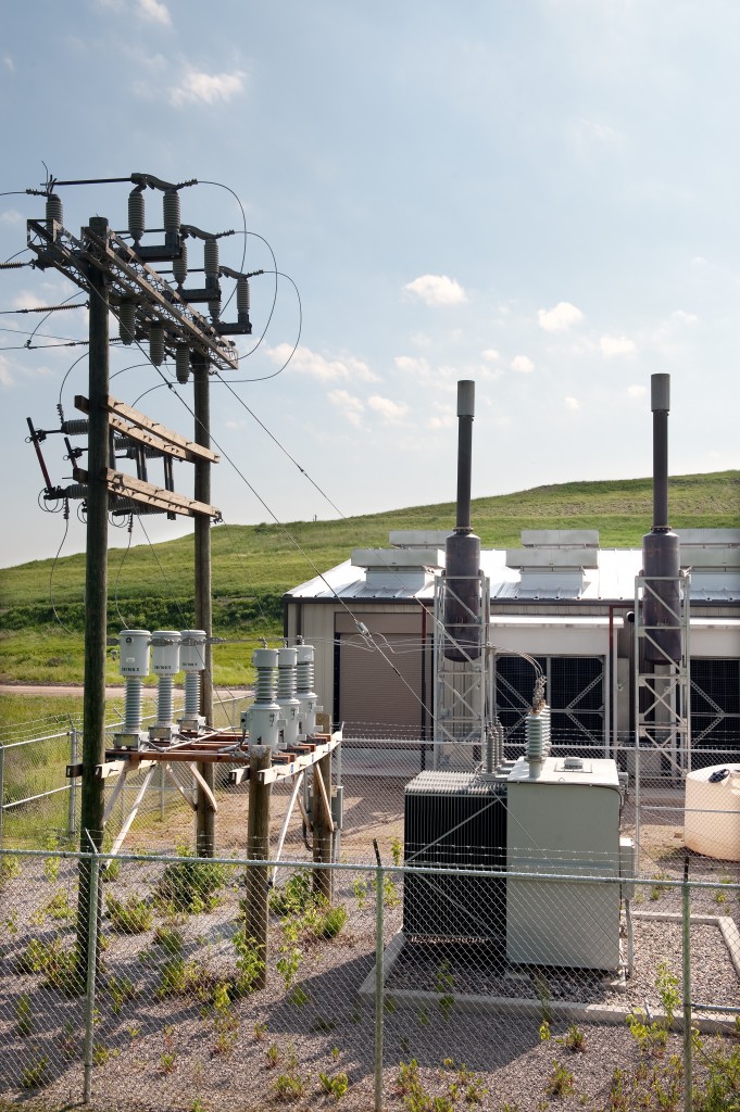 A transformer at Granger's South Kent Generating Station, located in Byron Center, Mich.