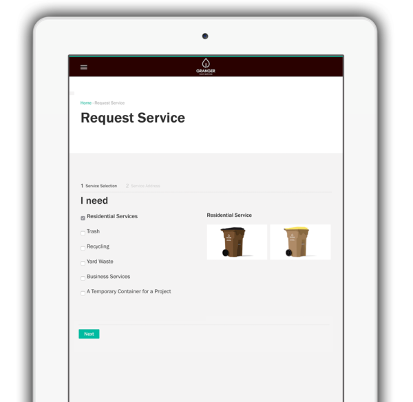 Michigan Trash Pickup and Recycling Granger